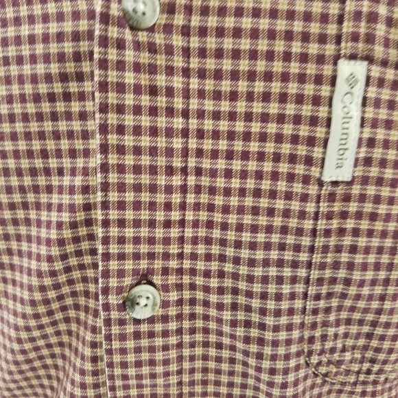 Columbia Mens Long Sleeve Plaid Button Up - Picture 5 of 7